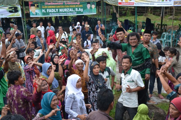 Desa Pematang Sei Baru Kabupaten Asahan dalam acara temu ummat dan silturrahim(1)